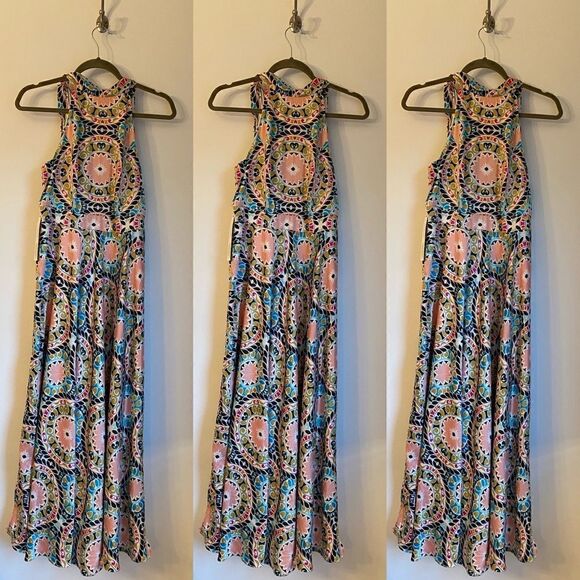💯 Anthropologie Serena halter maxi - Picture 7 of 8